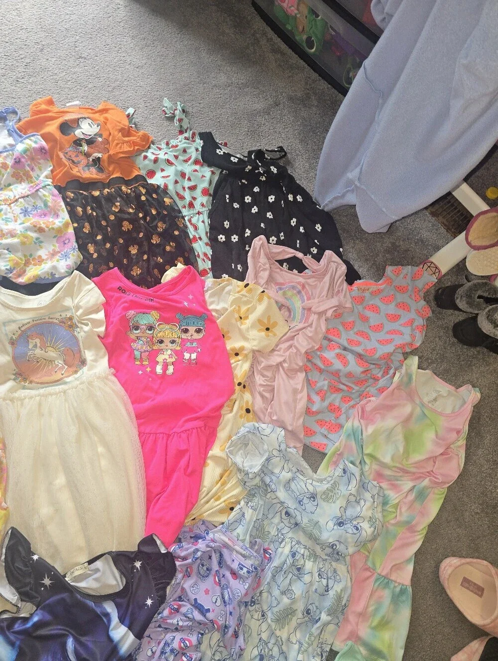 GIRLS DRESS/ ROMPER BUNDLE SIZES 7-10